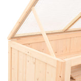 Hamster Cage 89.5x45x45 cm Solid Wood Fir 172381