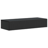 Wall-Mounted Side Table Wall-mounted Black 87.5 x 34.5 x 17 cm 898496