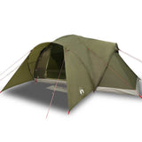 Family Tent Dome 6-Person Olive Green Waterproof 4009470