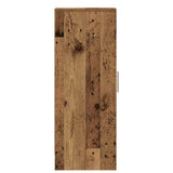 Shoe Cabinet Artisan Oak 32x35x92 cm Engineered Wood 856709
