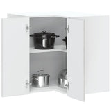 Kitchen Wall Corner Cabinet Kalmar Concrete Grey Engineered Wood 853621