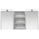 Bathroom Cabinet Set 3 pcs 126 x 16 x 62.5 cm Engineered wood 3403835