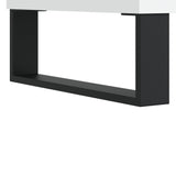 Highboard White 34.5x34x180 cm Engineered Wood 3198873