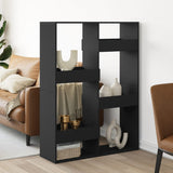 Room Divider Black 100x33x135 cm Engineered Wood 3309556