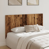Bed Headboard Old Wood 160x1,5x80 cm Engineered Wood 856826