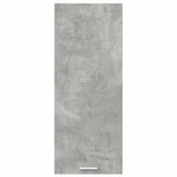 Hanging Cabinet with Door Riga Concrete Grey 40 x 31 x 100 cm 884341