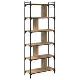 Bookcase Artisan oak 76 x 32 x 192 cm Engineered wood 882170