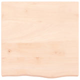Table Top 60x60x cm Untreated Solid Wood Oak 3156289