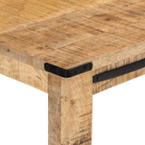 Console Table 100x35x75 cm Solid Wood Mango 374056