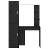 Desk 2 pcs Black Oak 3337282