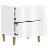 Bedside Cabinet 2 pcs High Gloss White 43 x 34.5 x 48 cm 894534