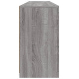 Sideboard with LED Lights Grey Sonoma 162x37x67 cm 3209035
