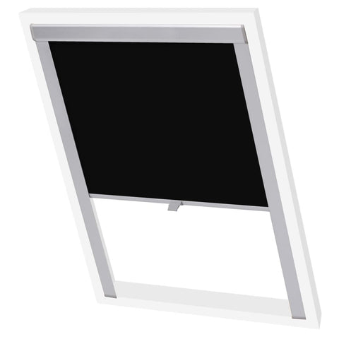 ZNTS Blackout Roller Blinds Black S06/606 131301