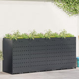 Wheelie Bin Storage for 4 Bins Anthracite 272 x 77.5 x 121.5 cm 3394745