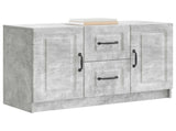 Sideboard Concrete Grey 89 x 34.5 x 57 cm Engineered Wood 895808