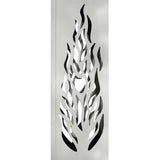 Solar LED Pathway Light 2 pcs Silver Galvanized Steel 879805