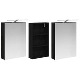 Bathroom Cabinet Set 3 pcs 140 x 14.5 x 70 cm Engineered wood 3403785