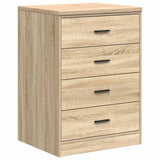 Garage Storage Cabinet Sonoma Oak 60x51x85 cm Solid Wood Pine 860600