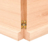 Table Top 140x50x cm Untreated Solid Wood Oak 3156316