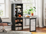 Three-Part Work Desk, with Storage and Writing Board - Black T3398P344675