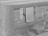 TV Cabinet Grey sonoma 100 x 31 x 25.5 cm Engineered wood 861531