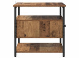 Bedside Cabinet 2 pcs Old Wood 40 x 42 x 56 cm Engineered Wood 881875