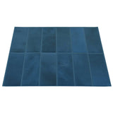 Rectangular Tile 20 pcs Blue 29 x 23 x 0.08 cm 42046166