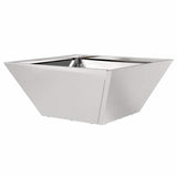 Garden Planter 5 pcs Silver 35 x 35 x 15 cm Stainless Steel 873805