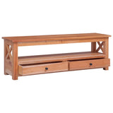 TV Cabinet 115x30x40 cm Solid Mahogany Wood 337081