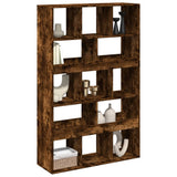 Room Divider Smoked Oak100x33x156.5 cm Engineered Wood 3309532