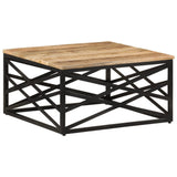 Coffee Table 68x68x35 cm Solid Mango Wood 287364