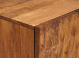 Sideboard Acacia Brown Finish 60 x 33 x 75 cm Solid Mango Wood 4017926