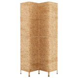 Room Divider 4-Panel 163x180 cm Water Hyacinth 355194