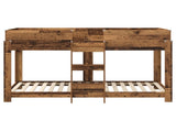 Bunk Bed for Kids Old Wood 90 x 200 cm Engineered Wood 3410521