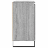 Sideboard Grey Sonoma 101.5x35x70 cm Engineered Wood 827218