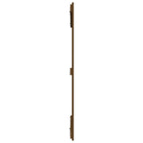 Wall Headboard Honey Brown 108x3x110 cm Solid Wood Pine 824926