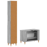 2 Piece Bathroom Cabinet Set ALKMAAR Grey Sonoma 3417510