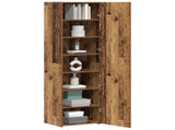Highboard 2 pcs Old Wood 50 x 42.5 x 185 cm 3365585