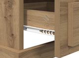 Bedside Cabinet Artisan Oak 39 x 39 x 67.5 cm Engineered Wood 881341