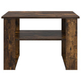 Coffee Table Smoked Oak 64 x 54 x 44 cm Engineered Wood 8000144