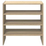 Shoe Racks 2 pcs Stackable Sonoma Oak 60x30x30.5 cm 858862
