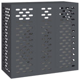 Air Conditioner Cover Anthracite 110 x 50 x 105 cm Steel 865913
