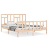 Bed Frame without Mattress 160x200 cm Solid Wood Pine 3193151