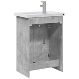 Bathroom Furniture Set Concrete Grey 61 x 40 x 84.5 cm 3404353