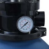 Sand Filter Blue High-density polyethylene 300 mm Durable 92246