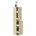 Apothecary Cabinet Sonoma Oak 30x41x174.5 cm Engineered Wood 3309629