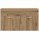 Bathroom Sink Cabinet Artisan Oak 90x38.5x46 cm Engineered Wood 856216