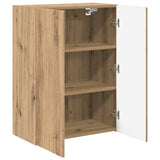 TV Wall Cabinet White 59.5 x 31 x 60 cm Engineered Wood 892349
