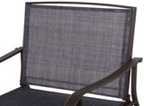 Glider Rocking Chair & Table 2 Single Seaters Rocker Garden Swing Chair Patio Furniture Bistro T3398P320375