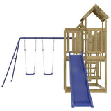 Outdoor Playset Impregnated Wood Pine 3155848
